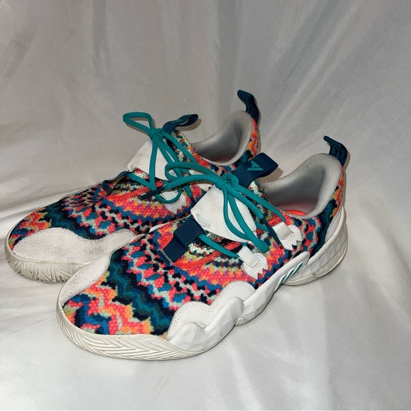 adidas Other - Adidas Trae Young 1 Tie-Dye Multicolor Men’s Side 10.5